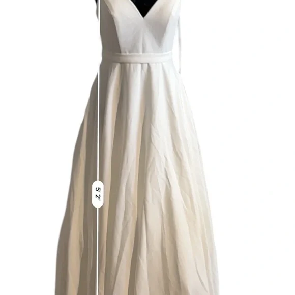 Mac Duggal Neck Sleeveless Modest Prom A-Line Dress Size 2 - Picture 12 of 15